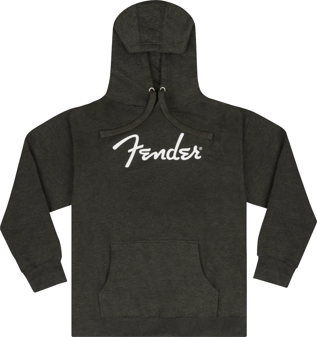 Fender® Spaghetti Logo Hoodie, Gray Heather