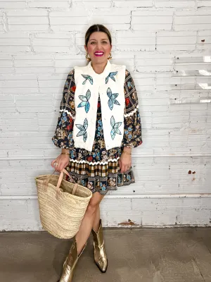Fields Of Round Top Quilted Vest