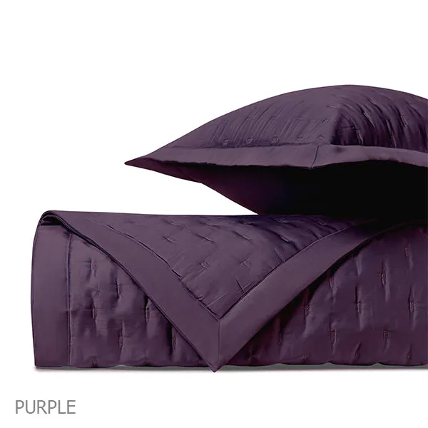 Fil Coupé Quilted Coverlets