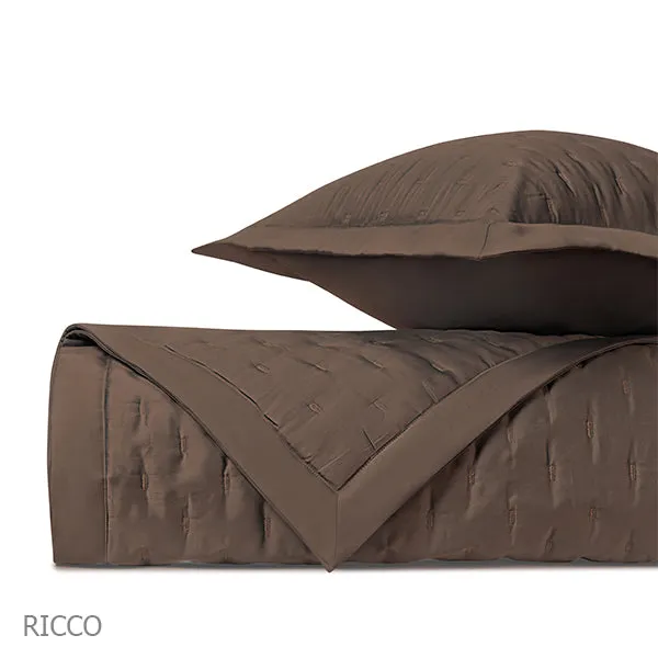 Fil Coupé Quilted Coverlets