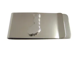 Finland Map Shape Money Clip