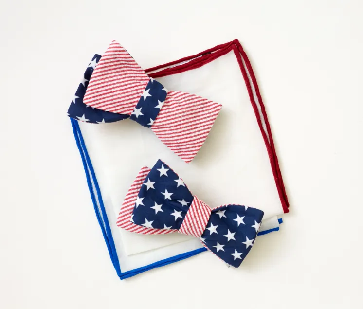 Flagley - Reversible bow ties