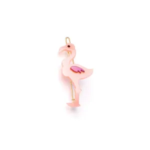 Flamingo Handmade Hair Clip