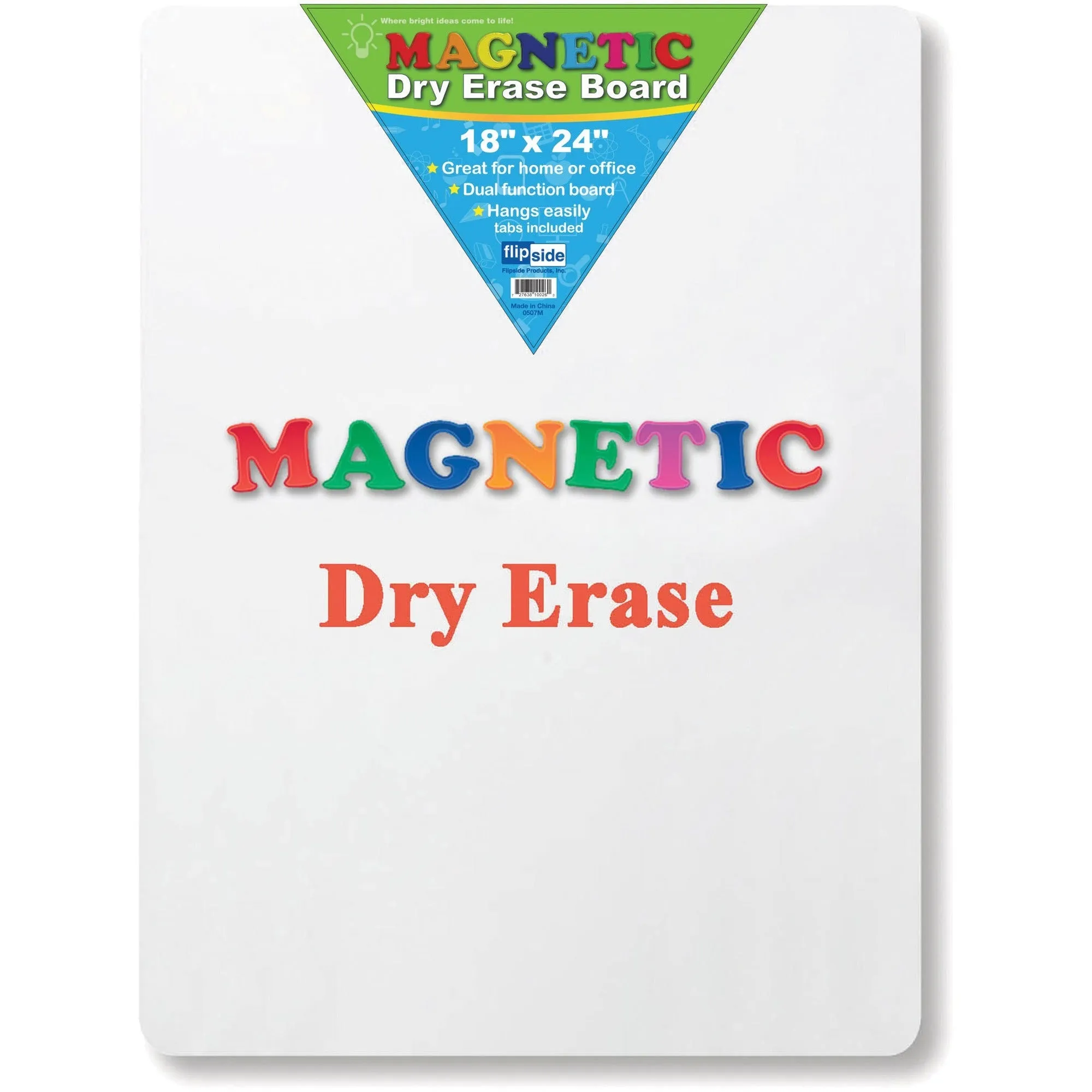 Flipside Magnetic Dry Erase Board