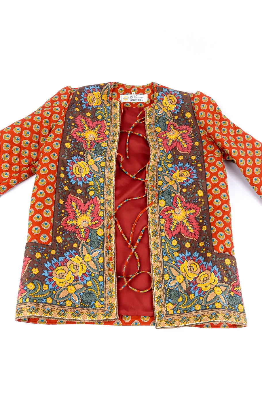Floral Print Quilted Jacket