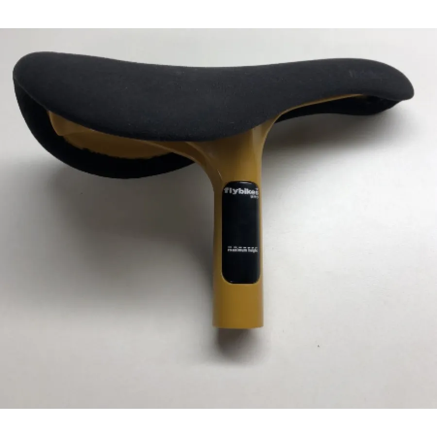 Fly Bikes Uno Seat/Post Combo - Black/Rubber