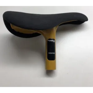 Fly Bikes Uno Seat/Post Combo - Black/Rubber