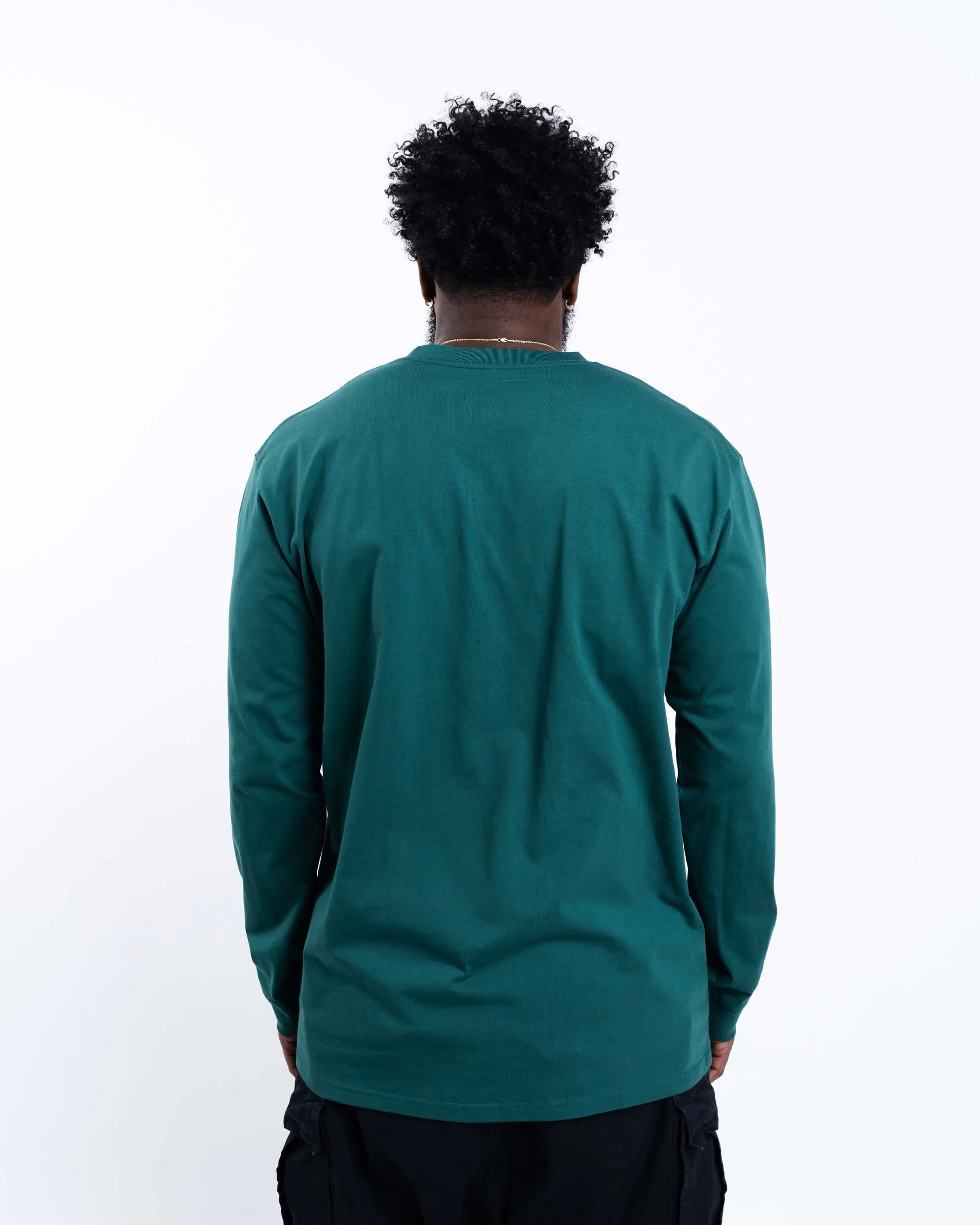 Foil Long Sleeve - Green/Gold