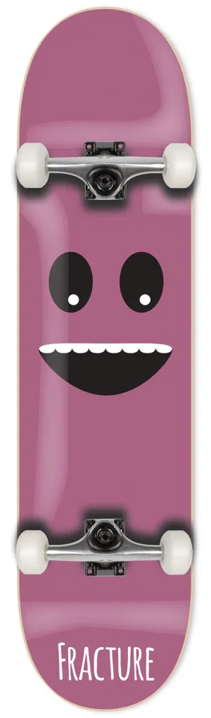 Fracture Lil Monsters Pink Complete Skateboard 7.25"