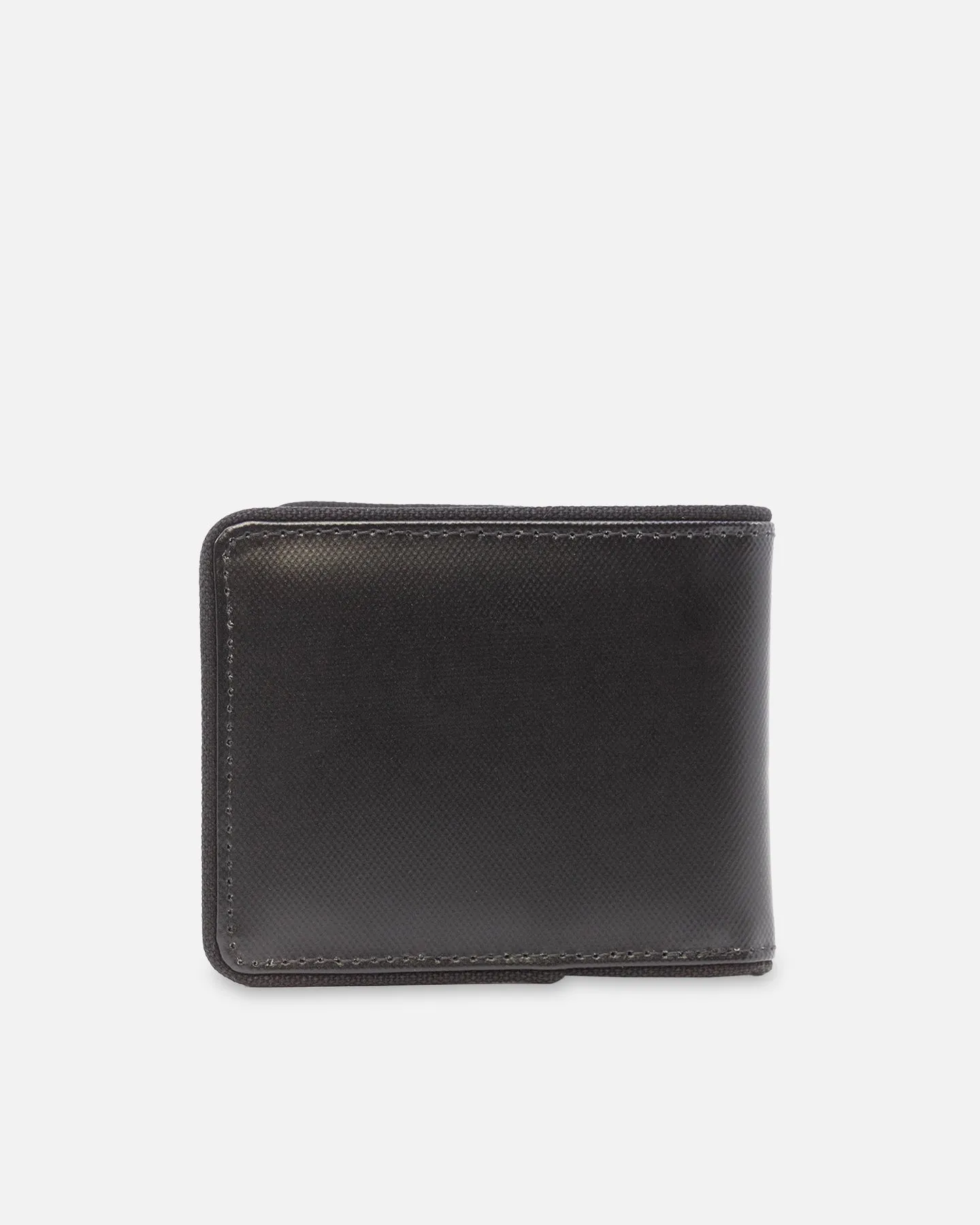 Fred Perry Coated Polyester Billfold Wallet Black/Gold