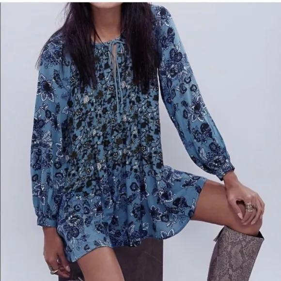 Free People Lucky Loosey dress size small
