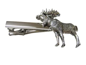 Full Moose Square Tie Clip
