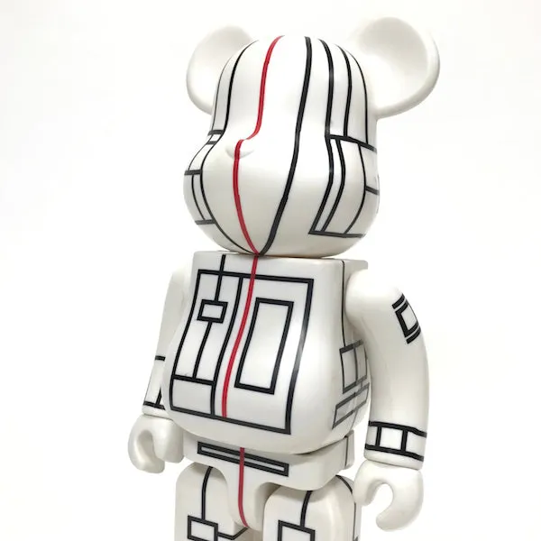 Futura x Medicom Toy World Wide Tour 400% Bearbrick White