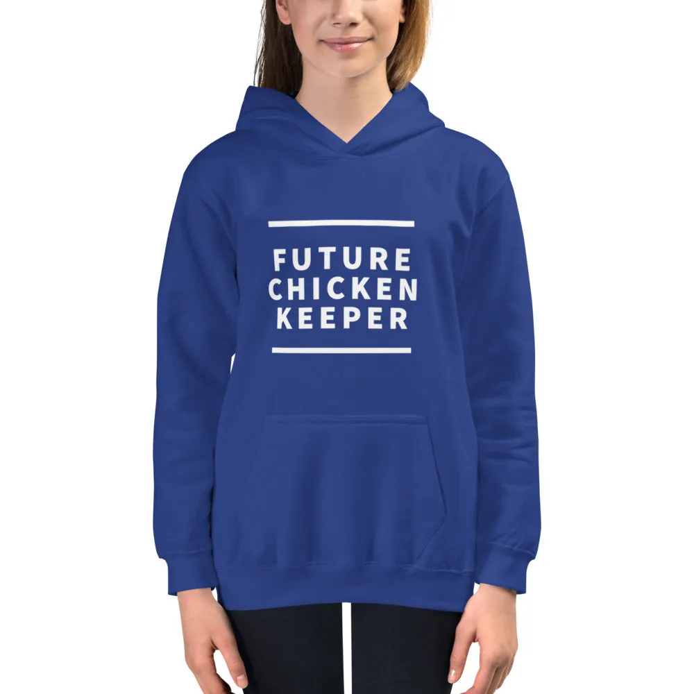Future Chicken Keeper Kids Hoodie