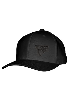 FW BLACK STITCH-STYLE™️ FABRIC BACK SNAPBACK