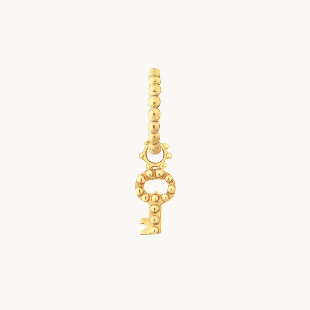 GAYA Joaillerie The Mini Key Charm - 18K Gold