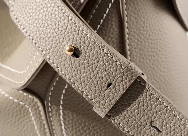 Geometric Genuine Leather Bag – Perfect Blend of Style & Function