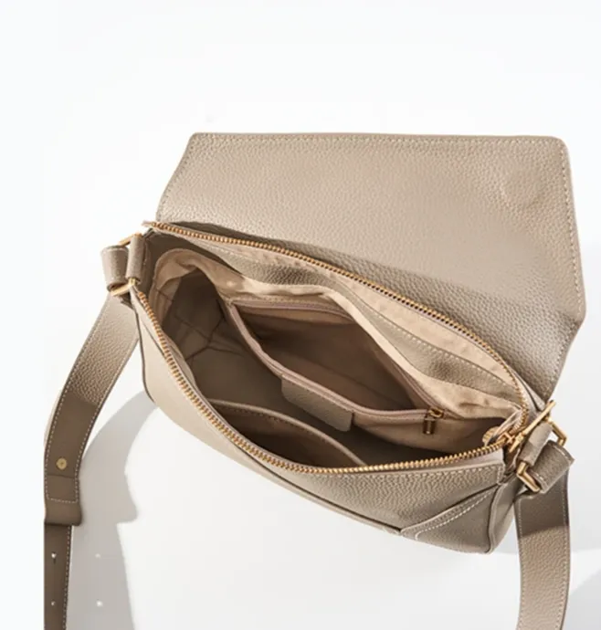 Geometric Genuine Leather Bag – Perfect Blend of Style & Function