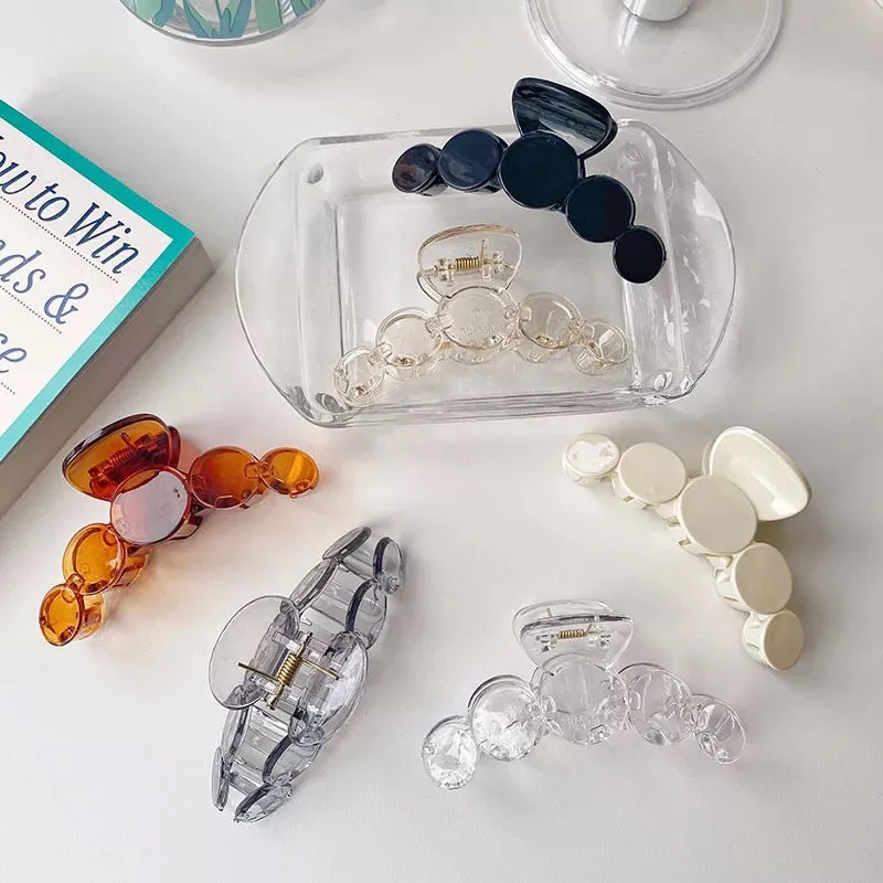 Geometric Hair Claw Clip