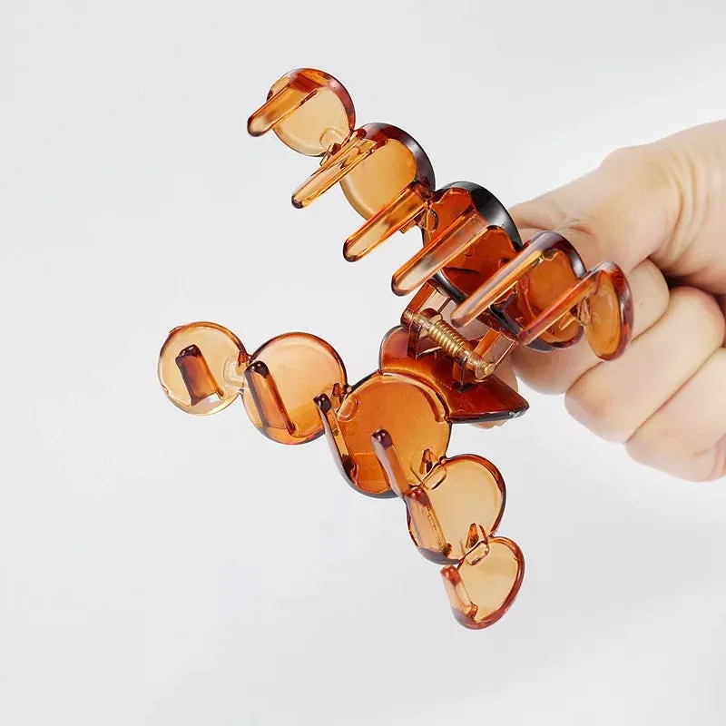 Geometric Hair Claw Clip