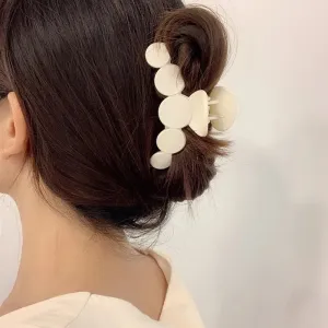 Geometric Hair Claw Clip