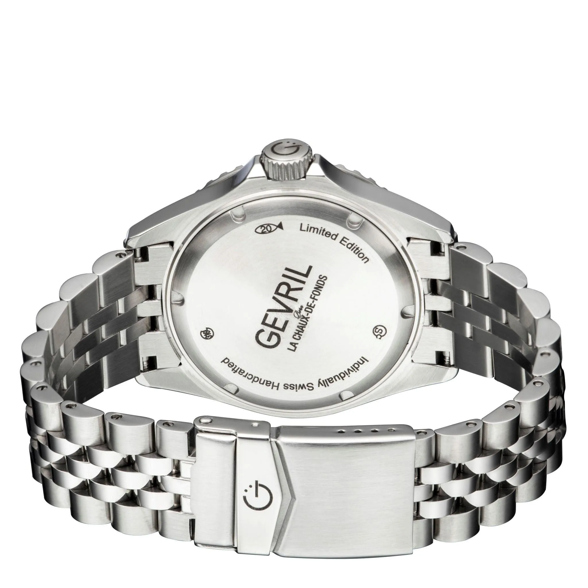 Gevril Wall Street - GMT Ceramic Bezel