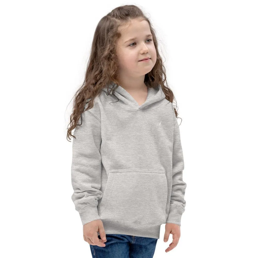 Girl's Sunglasses & Tongue Out Giraffe Hoodie