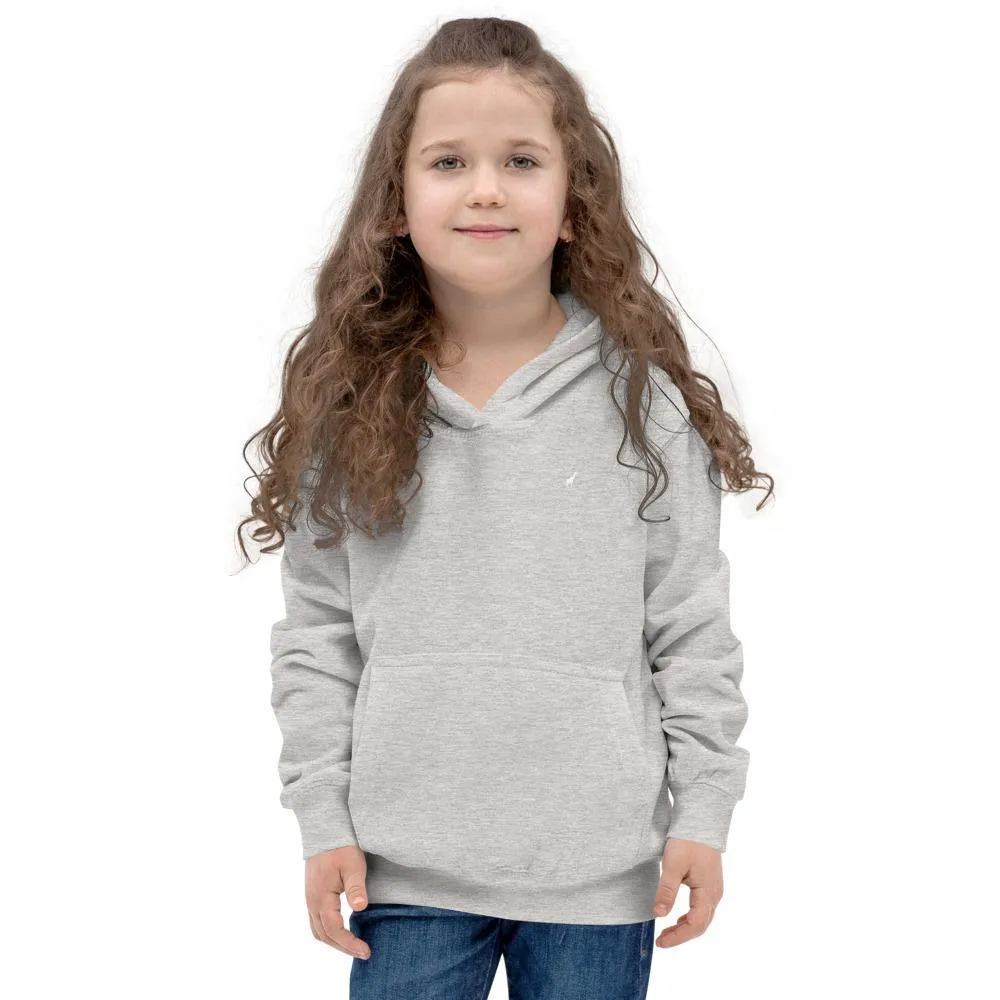 Girl's Sunglasses & Tongue Out Giraffe Hoodie