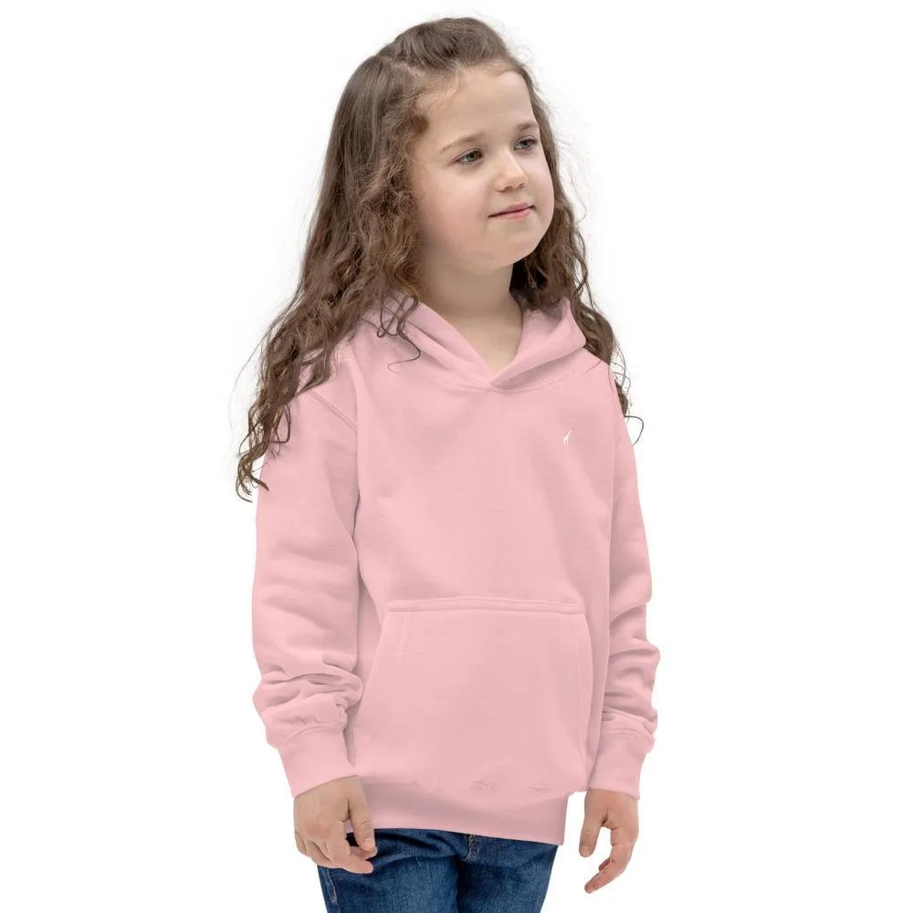 Girl's Sunglasses & Tongue Out Giraffe Hoodie