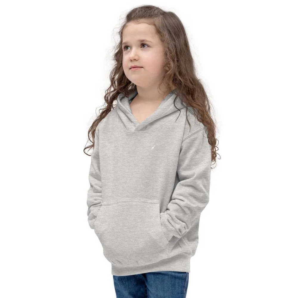 Girl's Sunglasses & Tongue Out Giraffe Hoodie