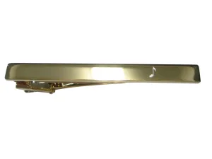 Gold Toned Etched Quaver Musical Note Tie Clip