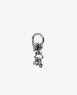 GOOD ART HLYWD Clip 8 Keychain Size A - Sterling Silver