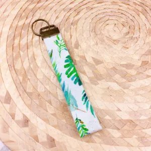 Green Leaf Key Fob.
