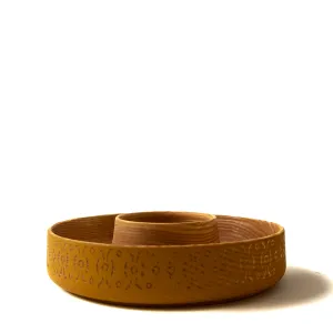 Guac $ Chips ethnic dijon 11"