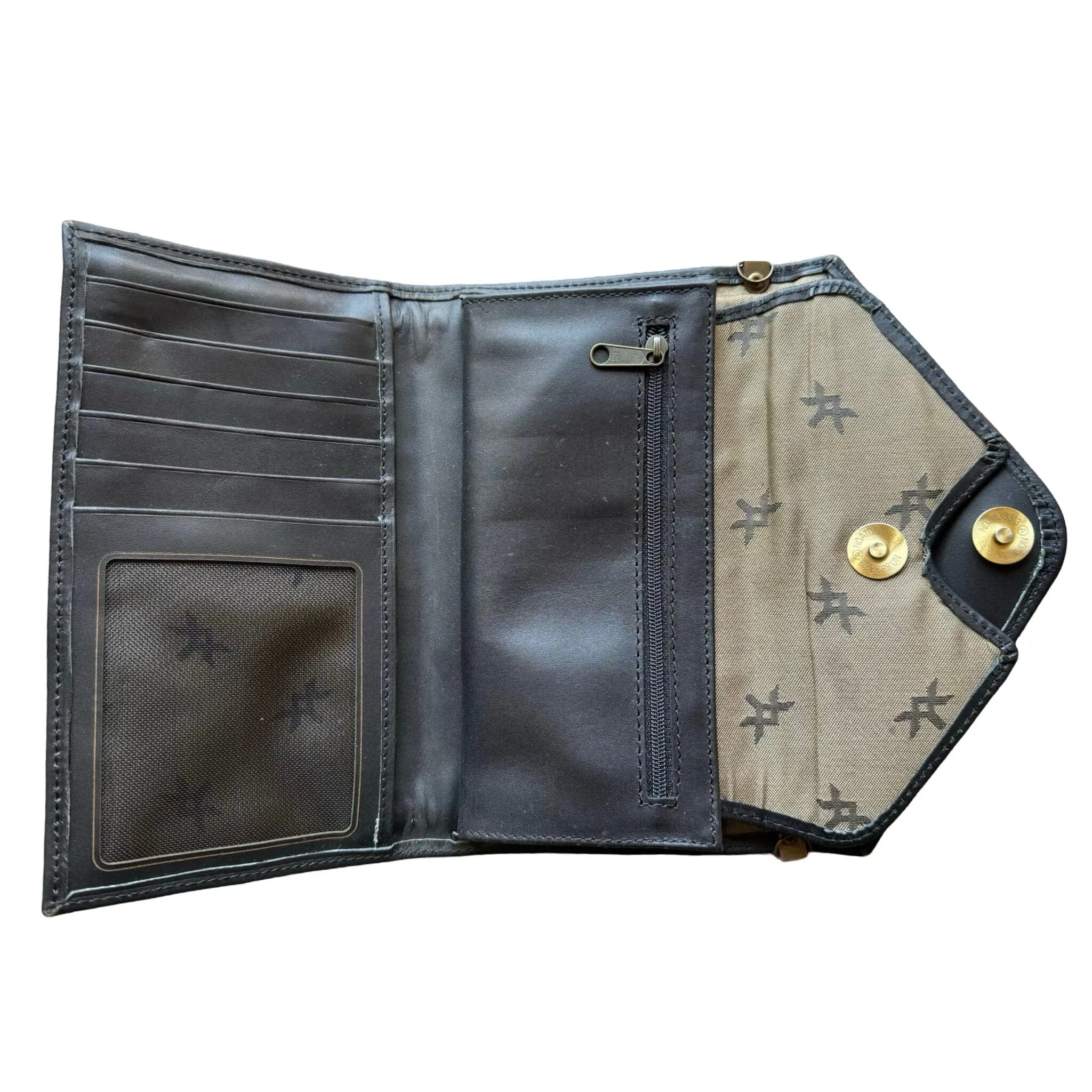 Handmade Kilim Wallet with Removable Strap | 8 x 5"
