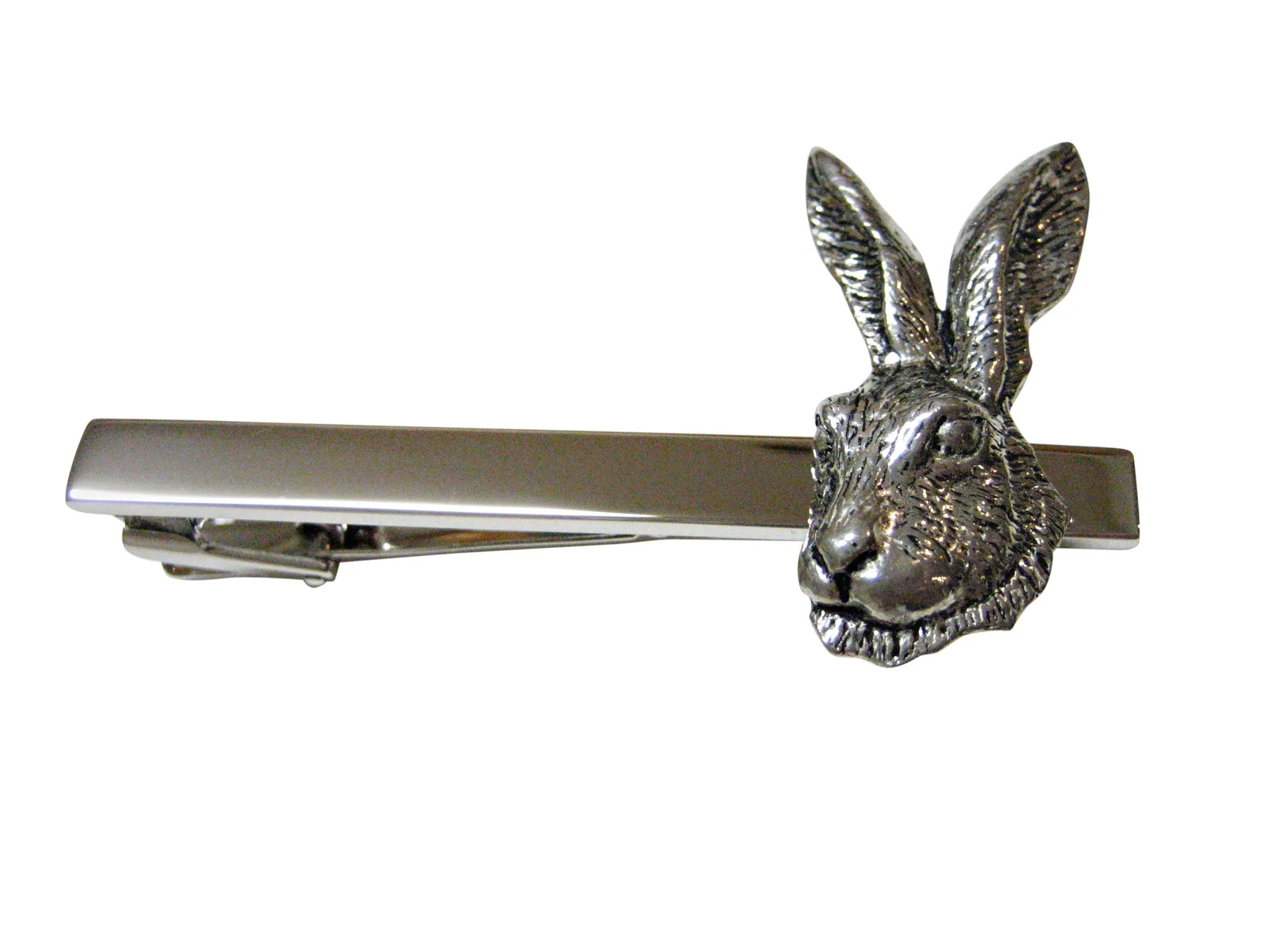 Hare Rabbit Square Tie Clip