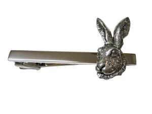 Hare Rabbit Square Tie Clip