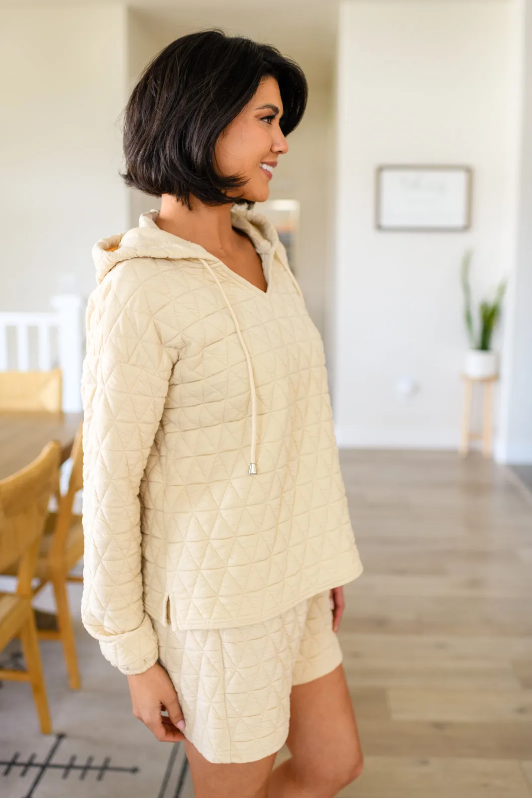 Hazel Blues® |  Chilling Out Quilted Pullover