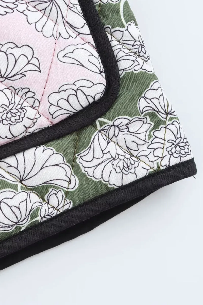 HCS1107 Garden Reverie Quilted Jacket Outerwear