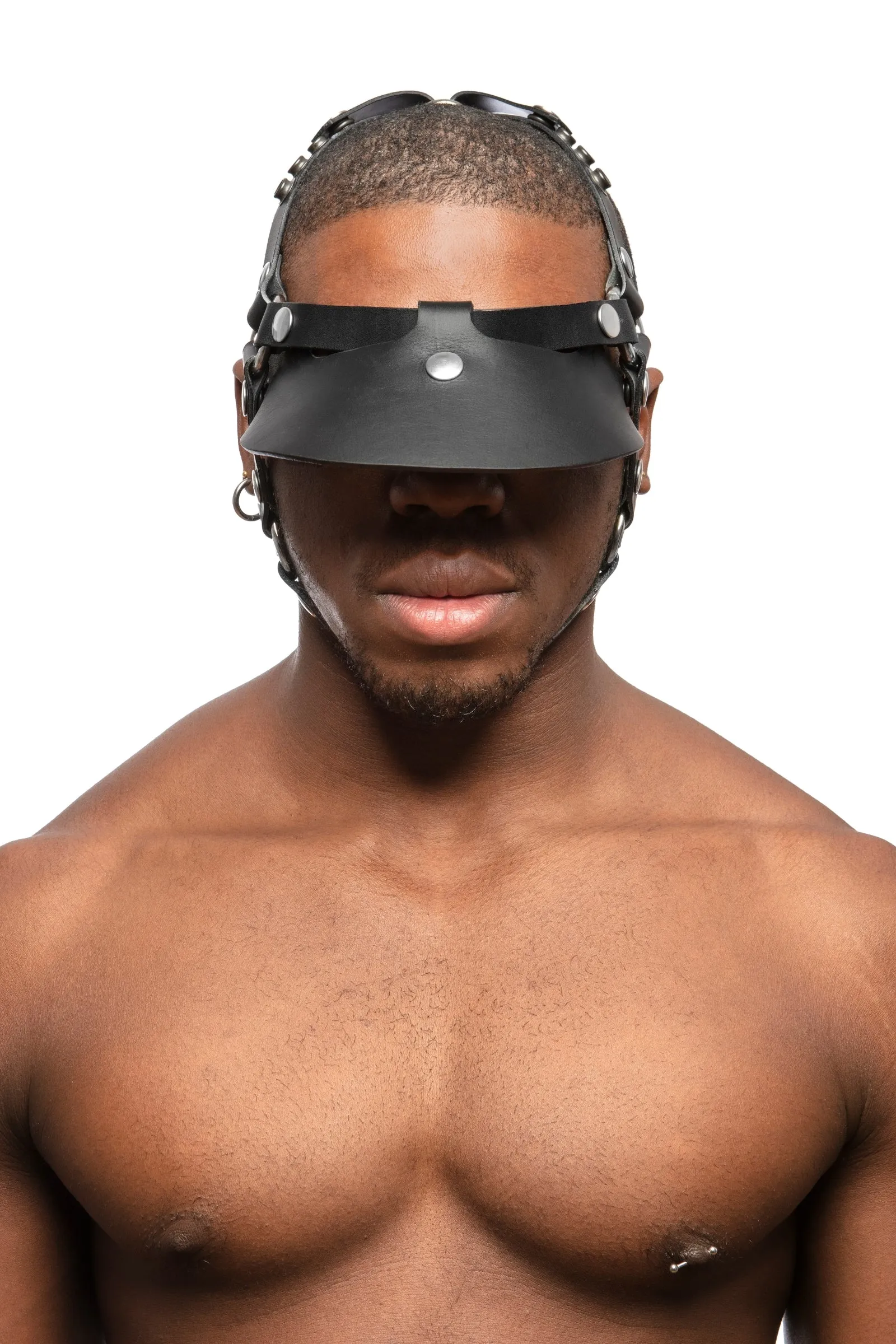 HEAD HARNESS VISOR - Stainless Steel