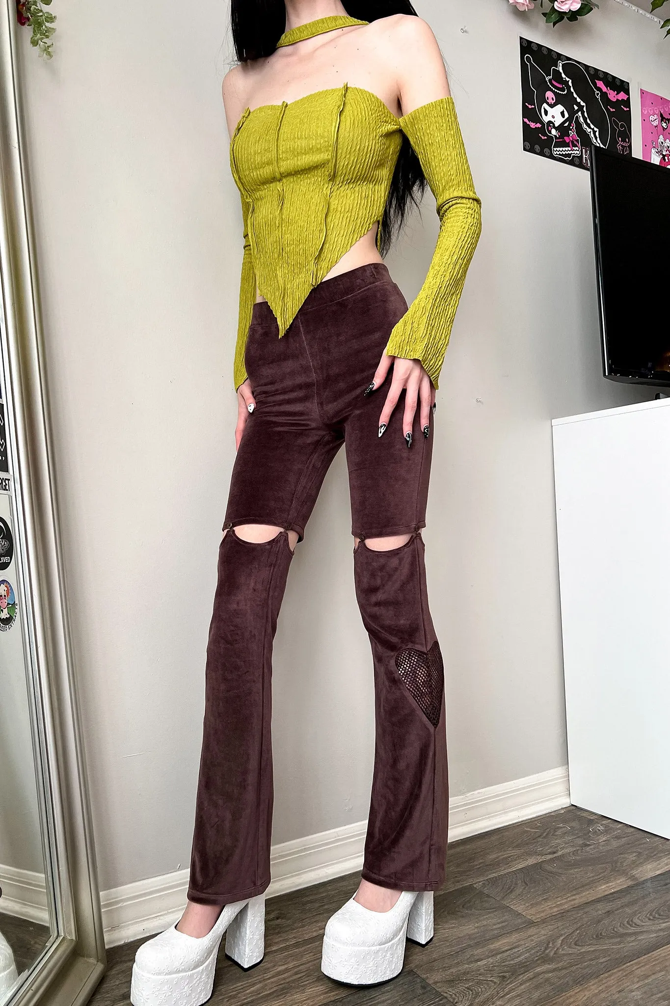 Heart Attack Detachable Pants