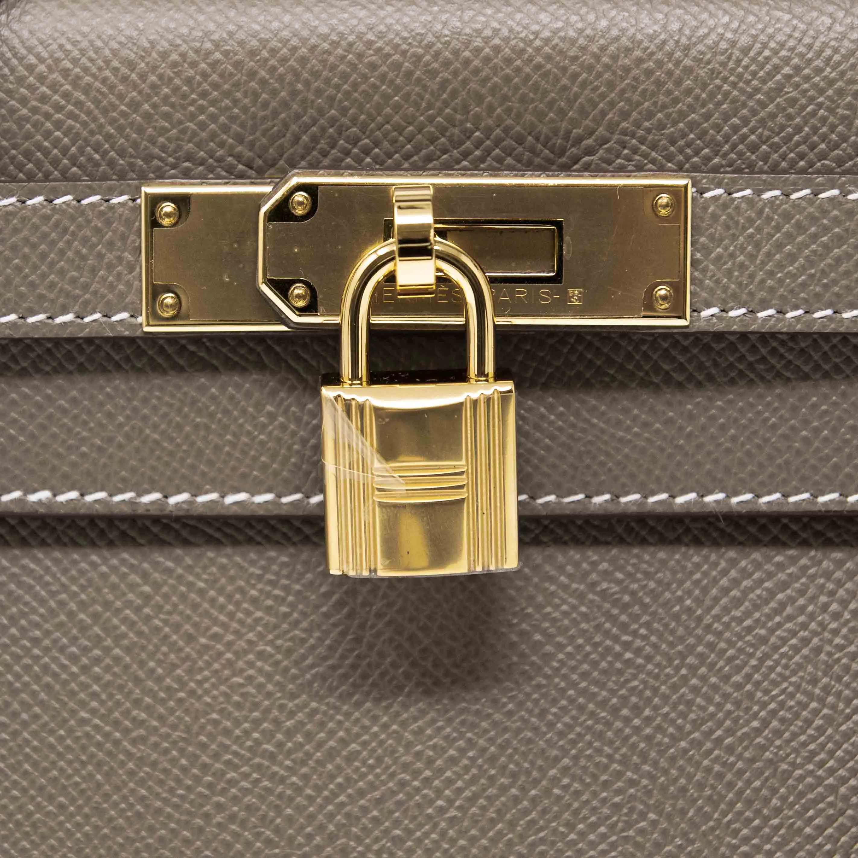 Hermes Etoupe/Craie Epsom Kelly 28