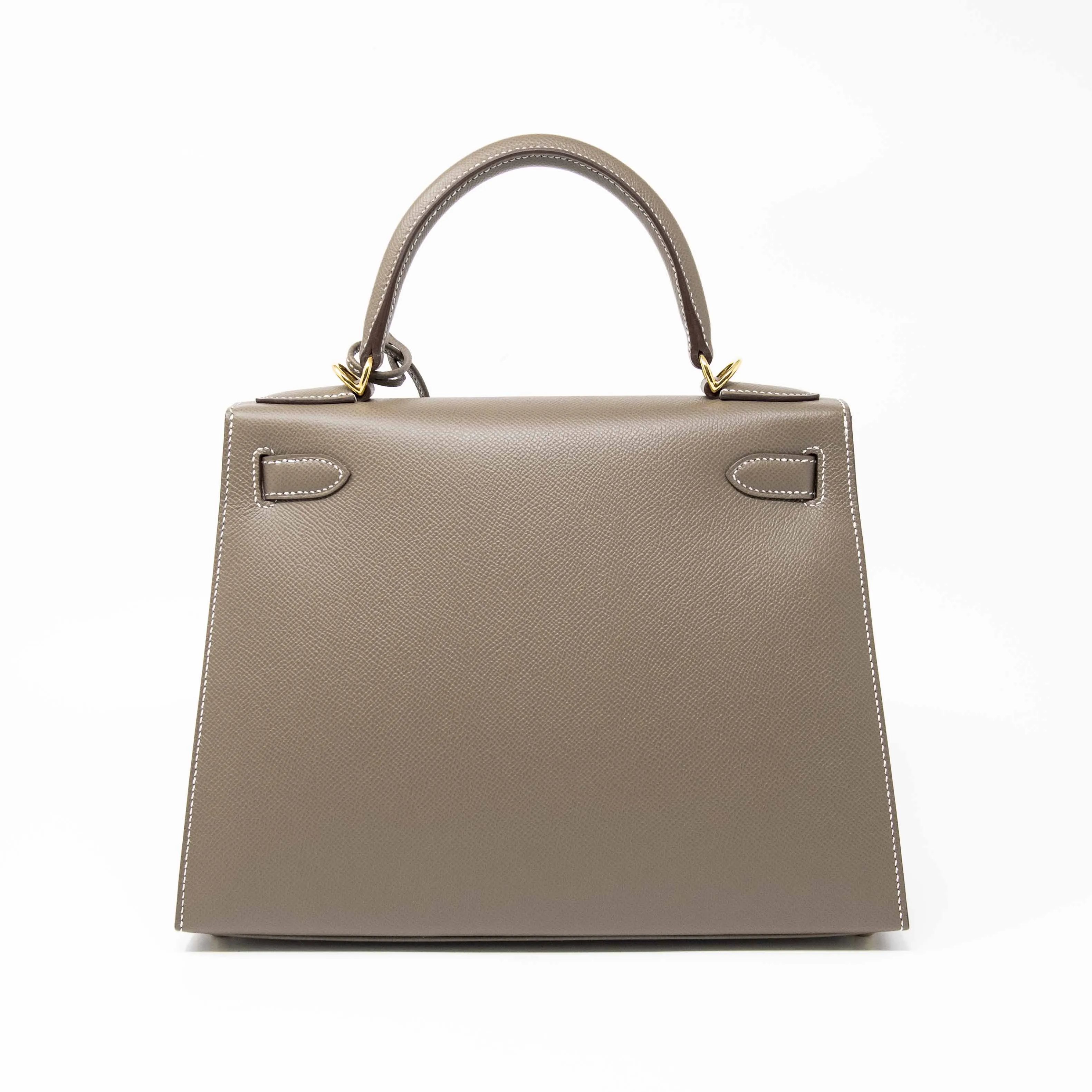 Hermes Etoupe/Craie Epsom Kelly 28