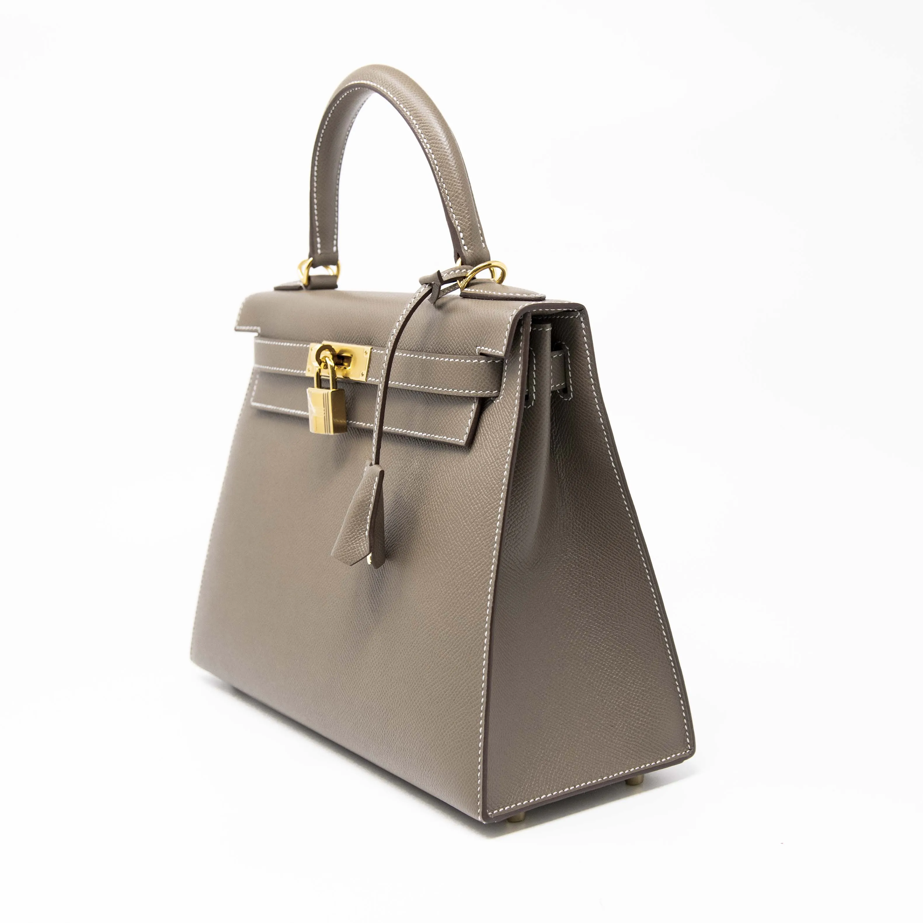 Hermes Etoupe/Craie Epsom Kelly 28