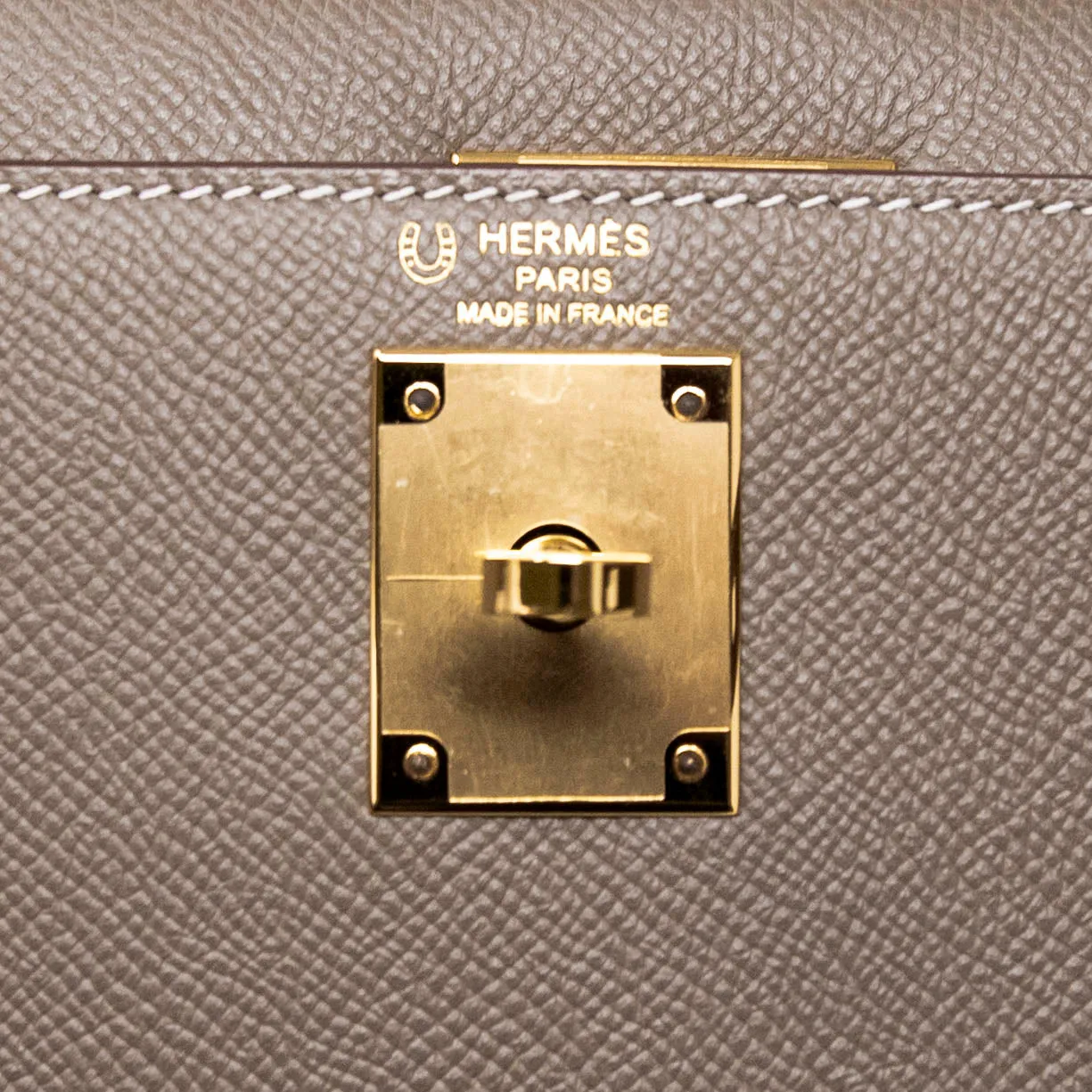 Hermes Etoupe/Craie Epsom Kelly 28