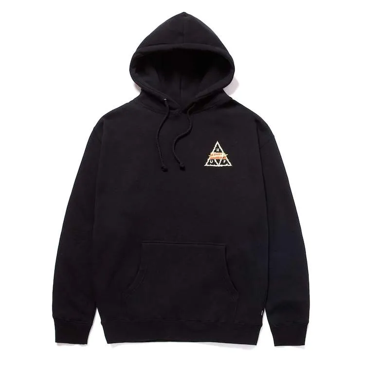 HUF X STREETFIGHTER Blanka Triple Triangle Pullover Hoodie Black