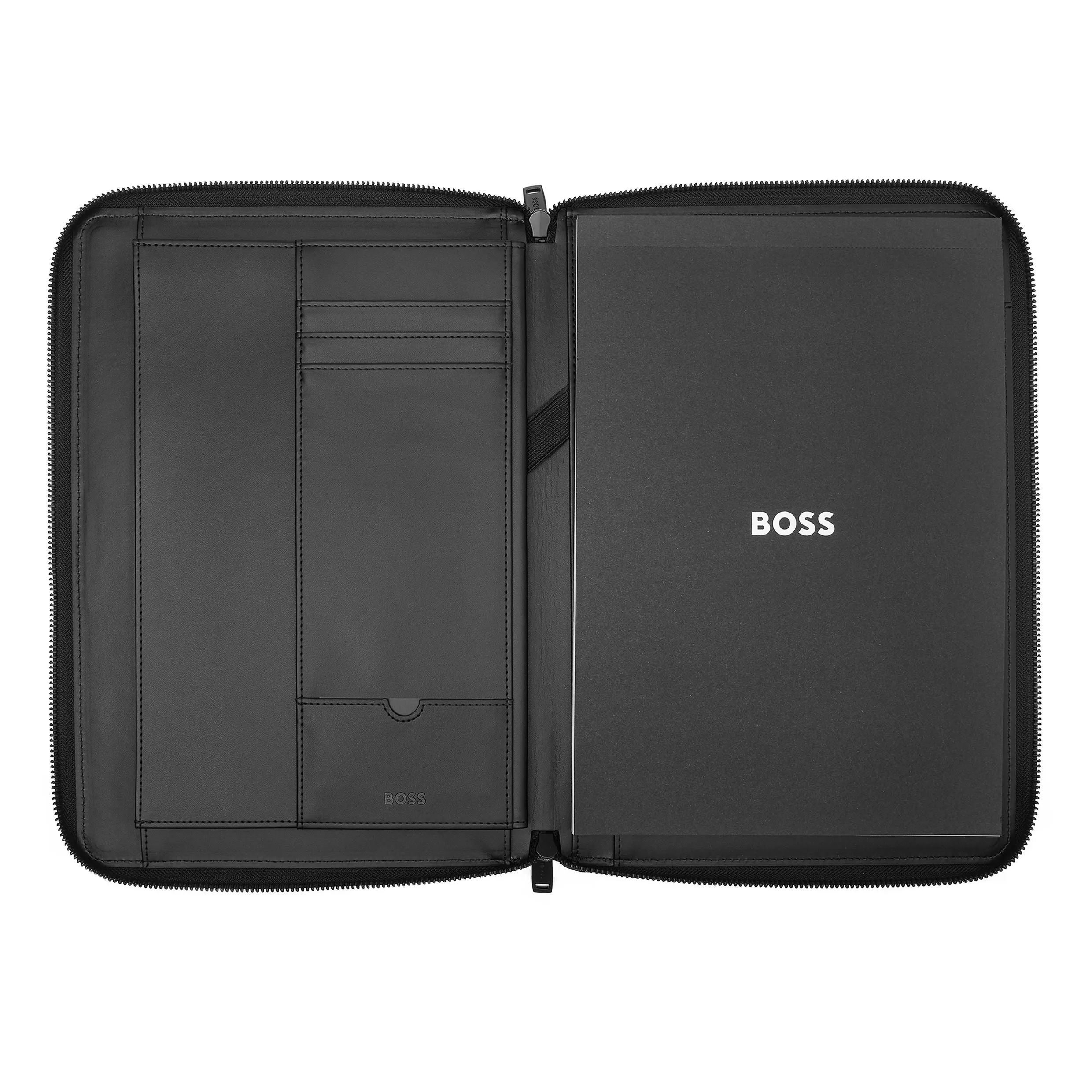 HUGO BOSS HTM413A - Conference folder A5 Arche Black
