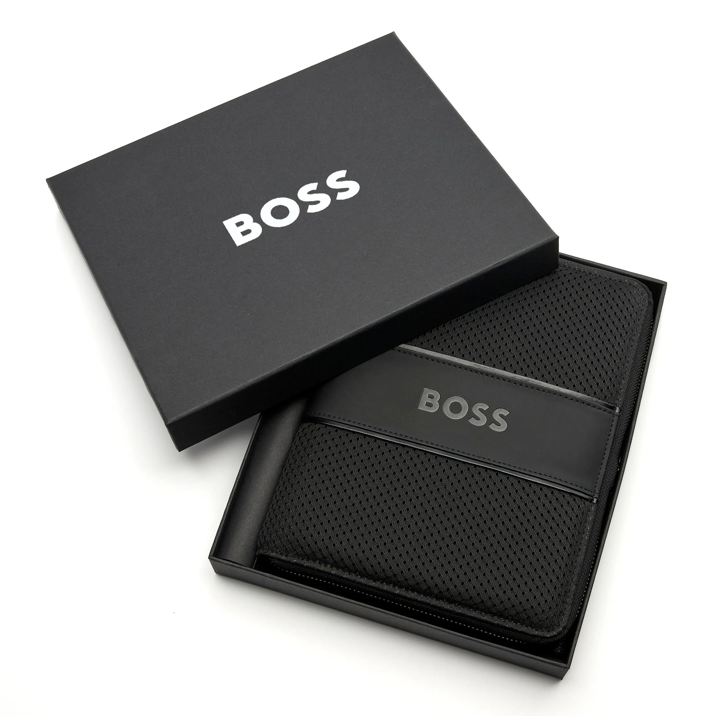 HUGO BOSS HTM413A - Conference folder A5 Arche Black