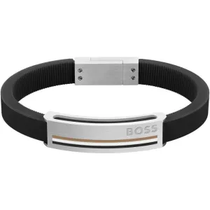 Hugo Boss Jewelry Men's Sarkis A Collection Silicone Bracelet 1580364M