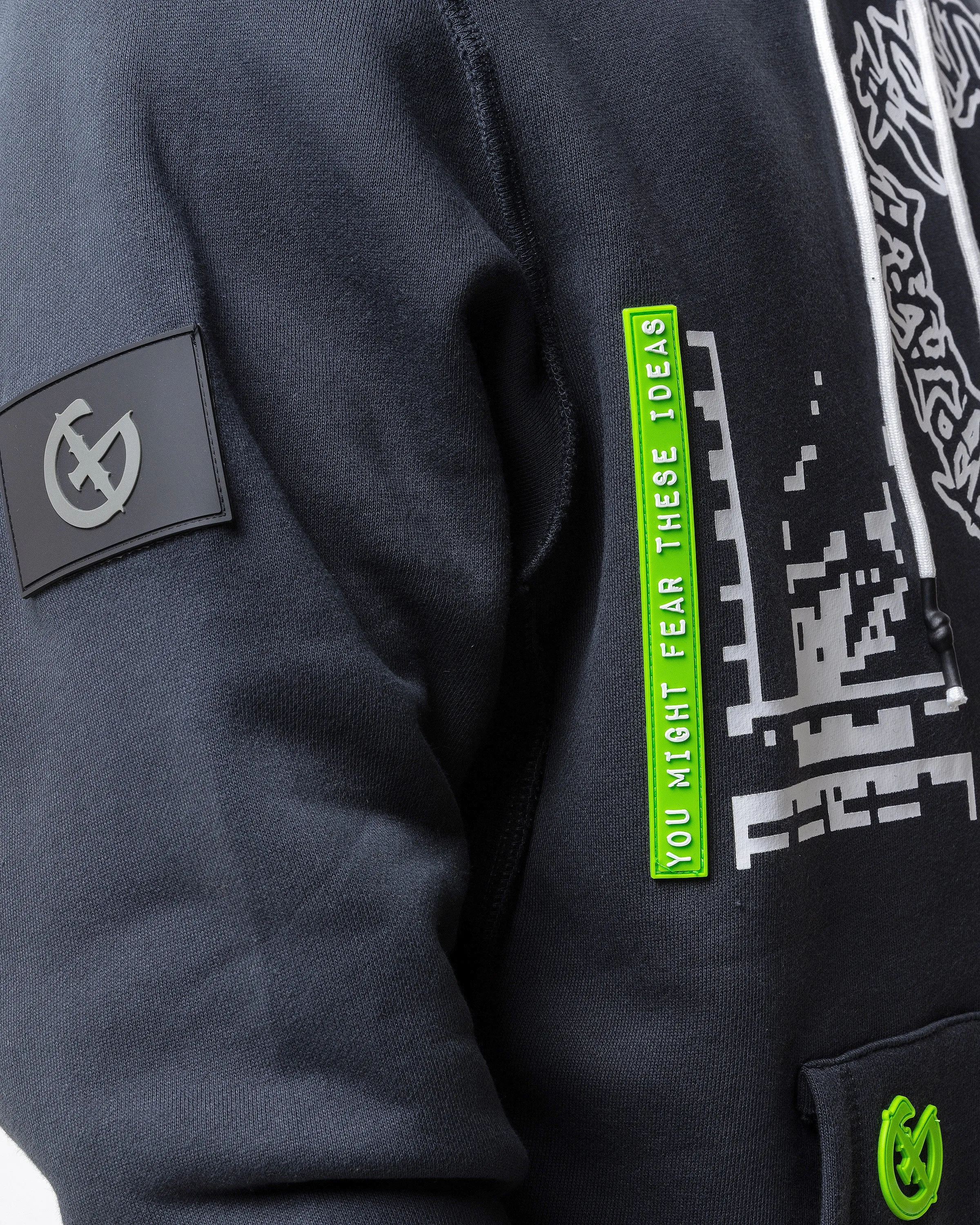IMMORTAL HOODIE (DUST/BLACK)